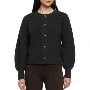 Banana Republic Women’s Button Front Cardigan, Black, Size XXL NWT